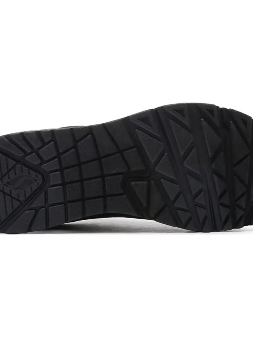 Skechers Women's Black Sneakers with Multicolor Leopard Detail